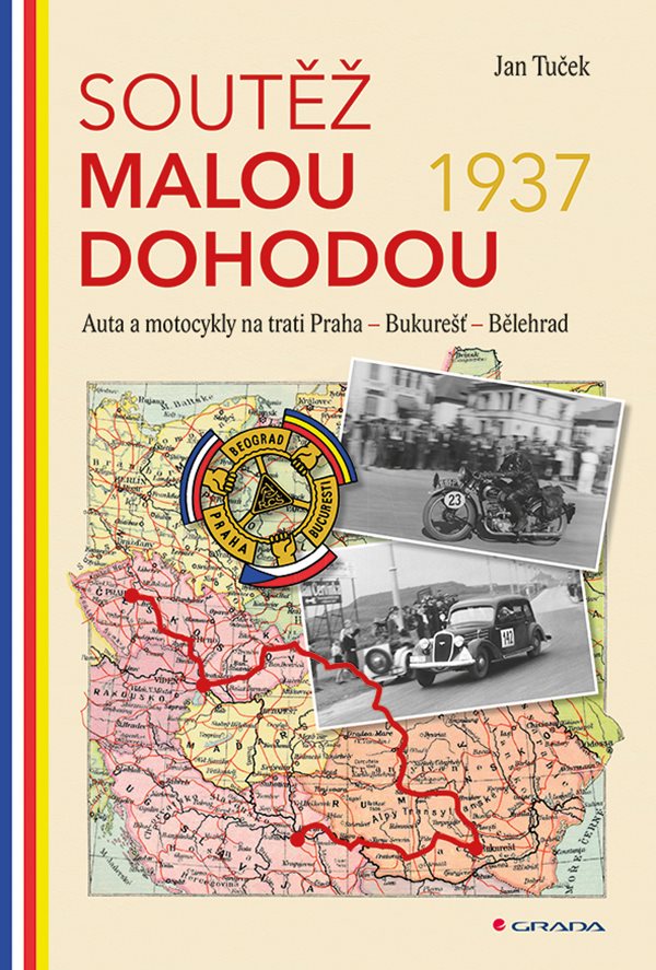 SOUTĚŽ MALOU DOHODOU 1937 (AUTA A MOTOCYKLY NA TRATI...)