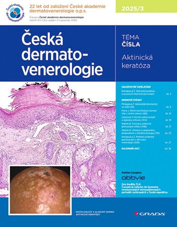 Česká dermatovenerologie 2025/3