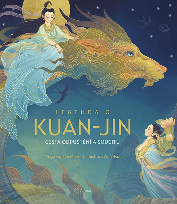 Obálka knihy LEGENDA O KUAN-JIN od autora van der Meer Maya