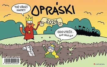 Opráski 2026 - kalendář stolní
