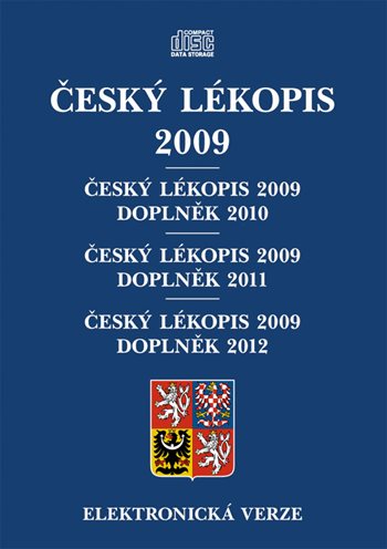 Český lékopis 2009, ČL 2009 - Doplněk 2010, ČL 2009 - Doplněk 2011, ČL 2009 - Doplněk 2012