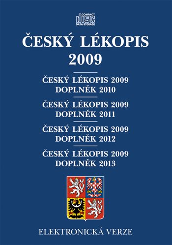 Český lékopis 2009, ČL 2009 - Doplněk 2010, ČL 2009 - Doplněk 2011, ČL 2009 - Doplněk 2012, ČL 2009 