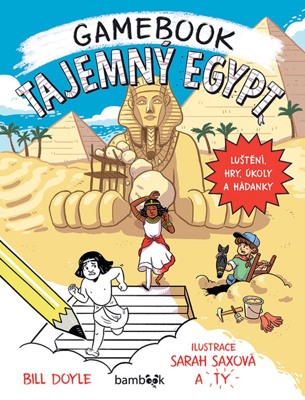 TAJEMNÝ EGYPT - GAMEBOOK