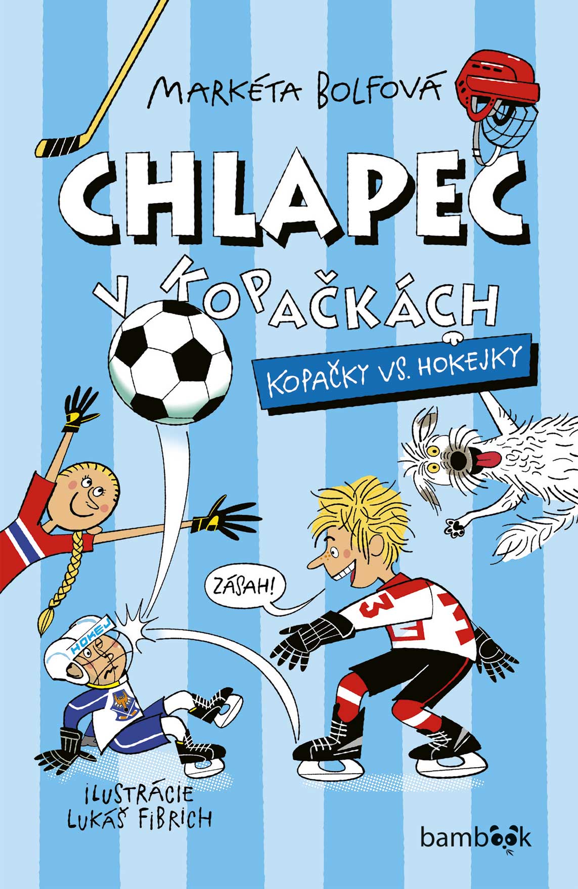 Chlapec v kopačkách Kopačky vs. hokejky kúpite na Grada.sk