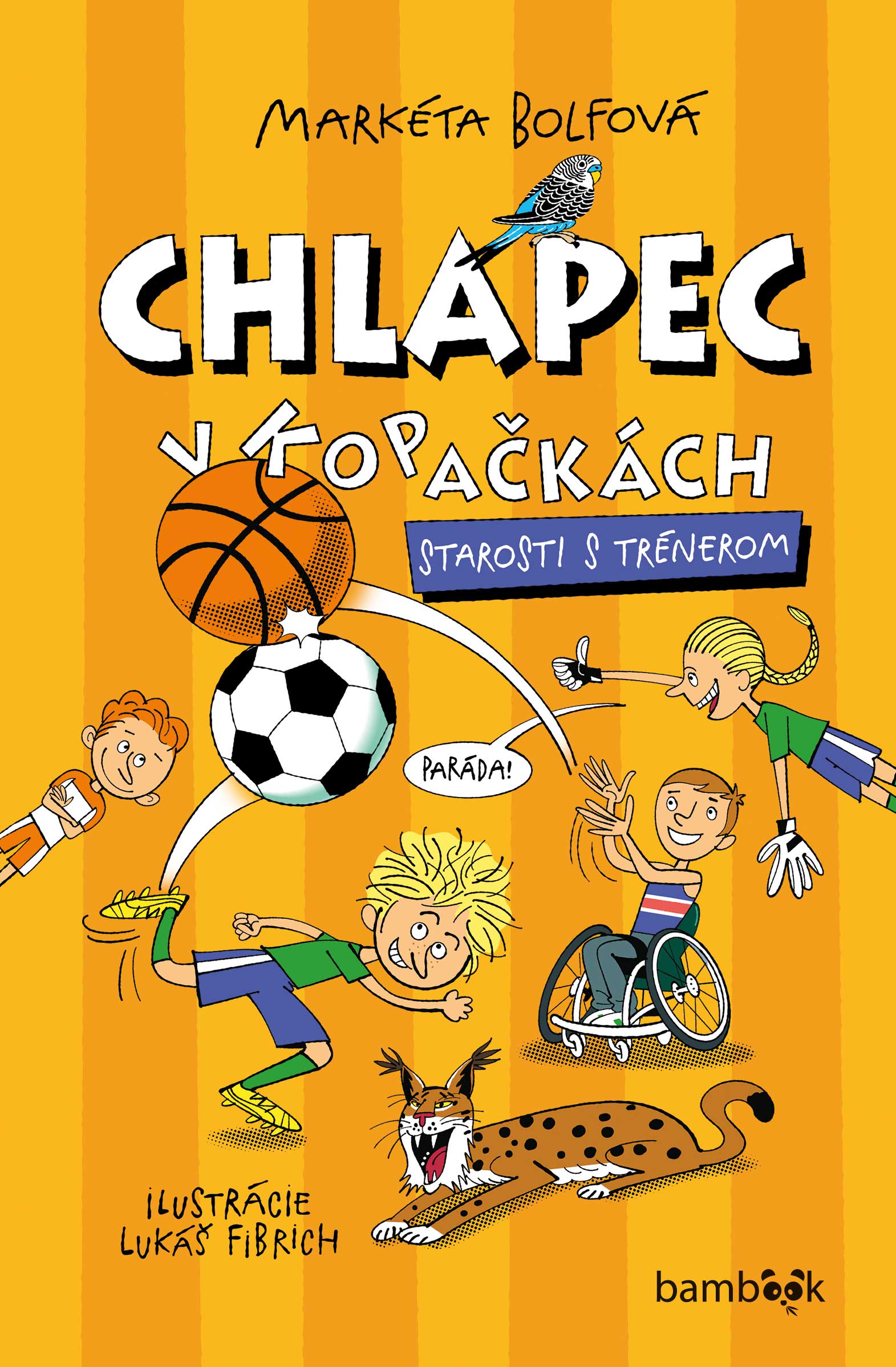 Kniha Chlapec v kopačkách Starosti s trénerom
