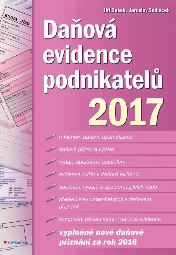 Levně Daňová evidence podnikatelů 2017, Dušek Jiří