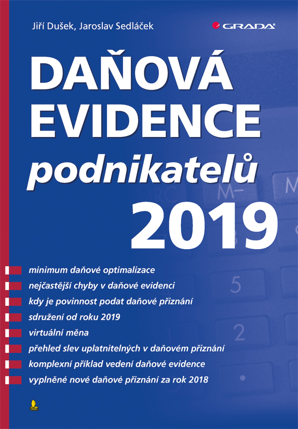 Levně Daňová evidence podnikatelů 2019, Dušek Jiří