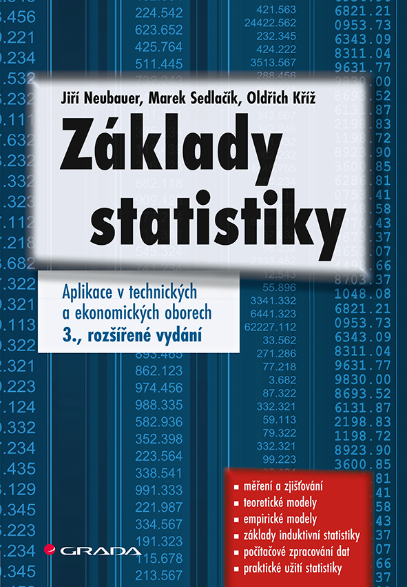 Základy statistiky, Aplikace v technických a ekonomických oborech - 3., rozšířené vydání