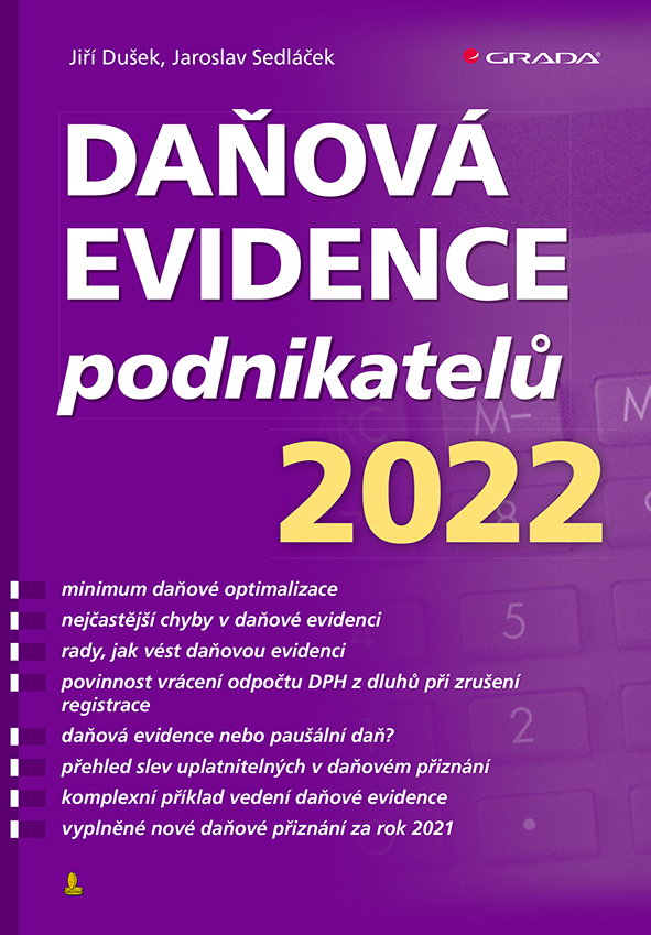 Levně Daňová evidence podnikatelů 2022, Dušek Jiří