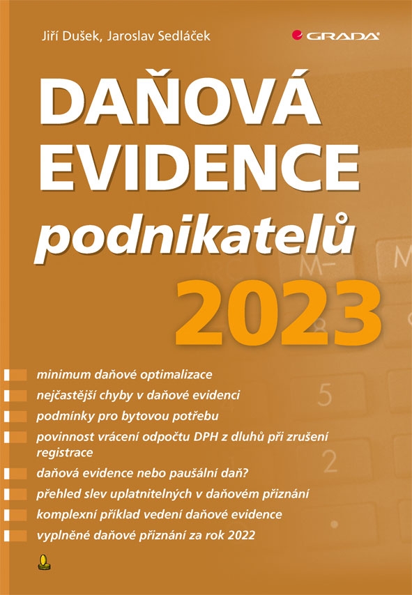 Levně Daňová evidence podnikatelů 2023, Dušek Jiří
