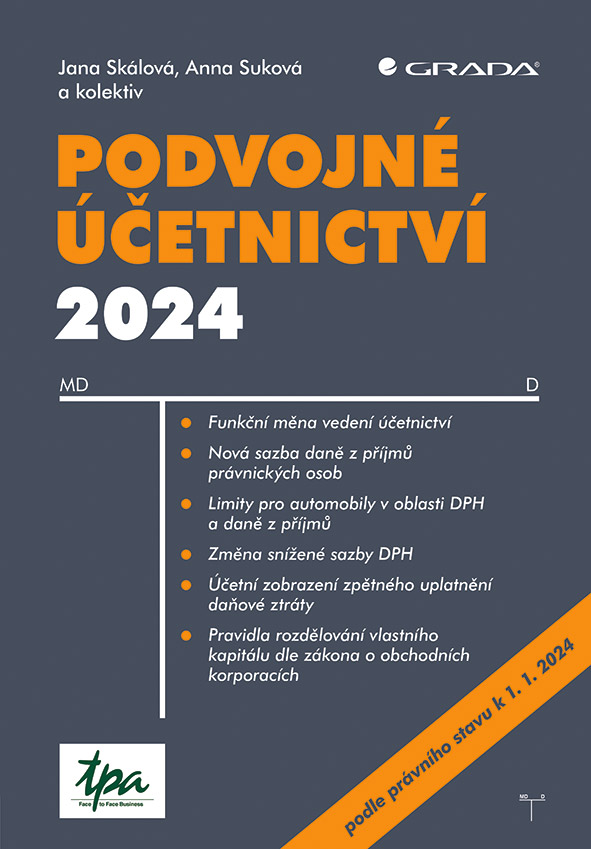 Podvojné účetnictví 2024 koupíte na Grada