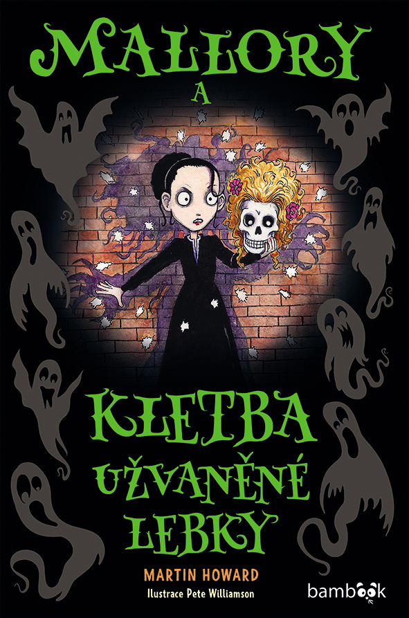 Kniha Mallory a kletba užvaněné lebky