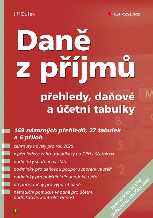 Kniha: Daně z příjmů (2025) od Dušek Jiří