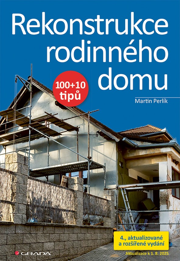 Kniha: Rekonstrukce rodinného domu od Perlík Martin