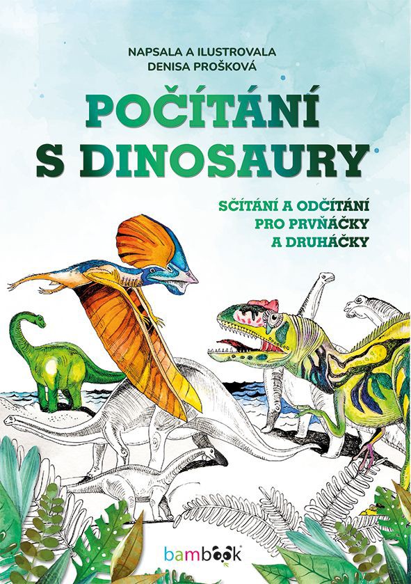 Kniha Počítání s dinosaury