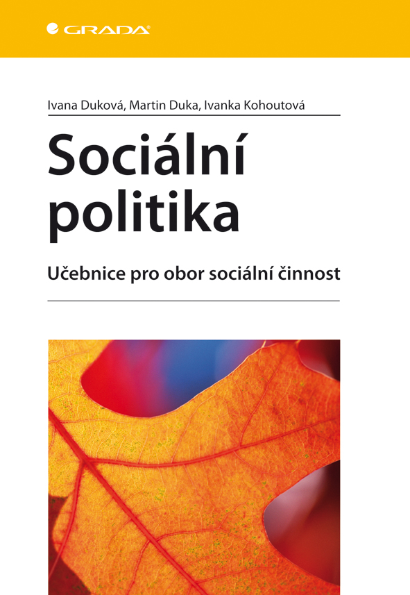 Sociální politika, Učebnice pro obor sociální činnost