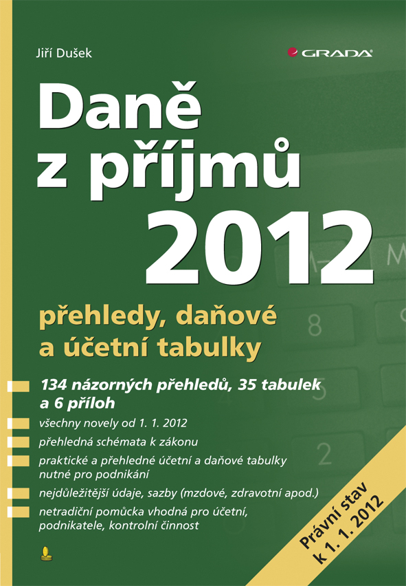 Levně Daně z příjmů 2012, Dušek Jiří