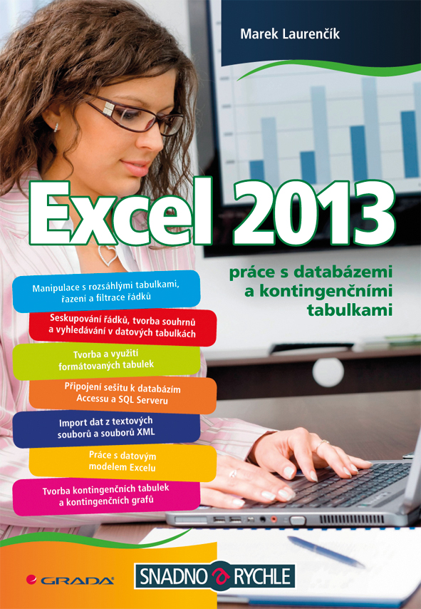 Excel 2013, práce s databázemi a kontingenčními tabulkami