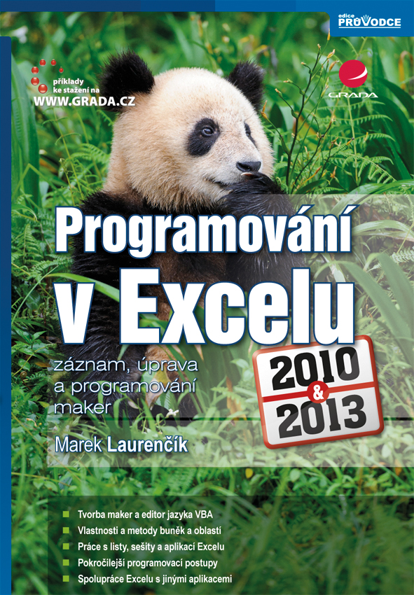 Levně Programování v Excelu 2010 a 2013, Laurenčík Marek