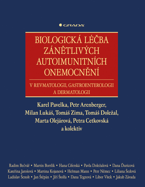Biologická léčba zánětlivých autoimunitních onemocnění, v revmatologii, gastroenterologii a dermatologii