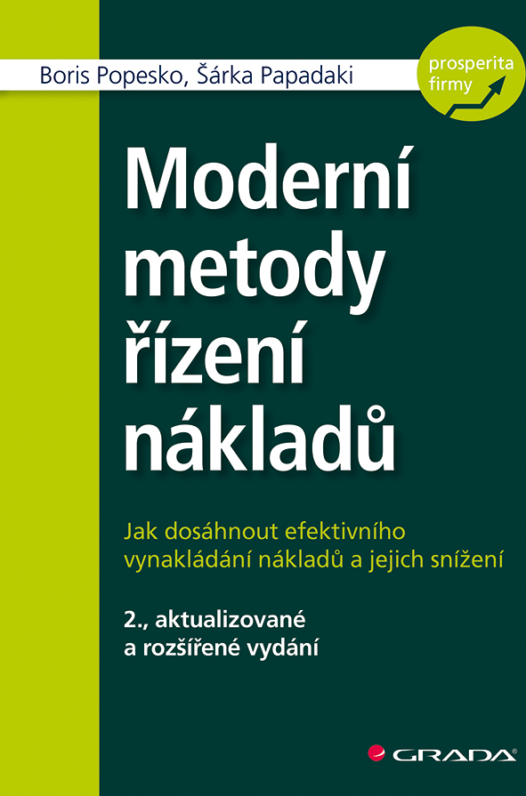Moderní metody řízení nákladů, 2., aktualizované a rozšířené vydání